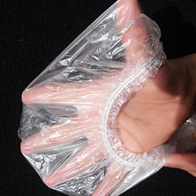 100 PCS POLYETHYLENE SHOWER CAP