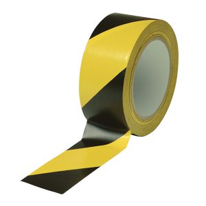 FLOOR MARKING TAPE YELLOW & BLACK