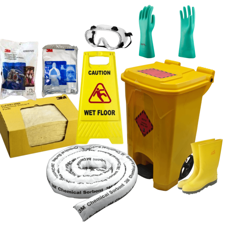 70L SPILL KIT WHEEL CART