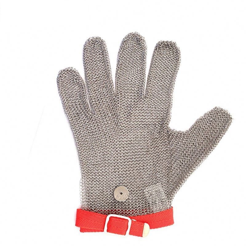 STAINLESS STEEL CHAIN REVERSIBLE CUT RESISTANT GLOVE - SafetyFirst