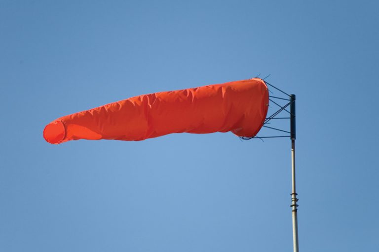 Durable Windsock for Accurate Wind Direction Monitoring