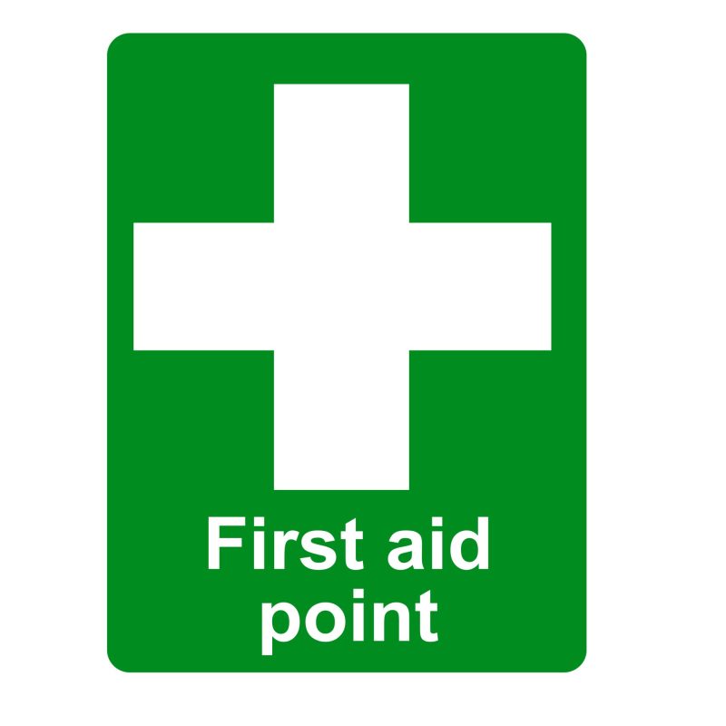 FIRST AID POINT SIGN
