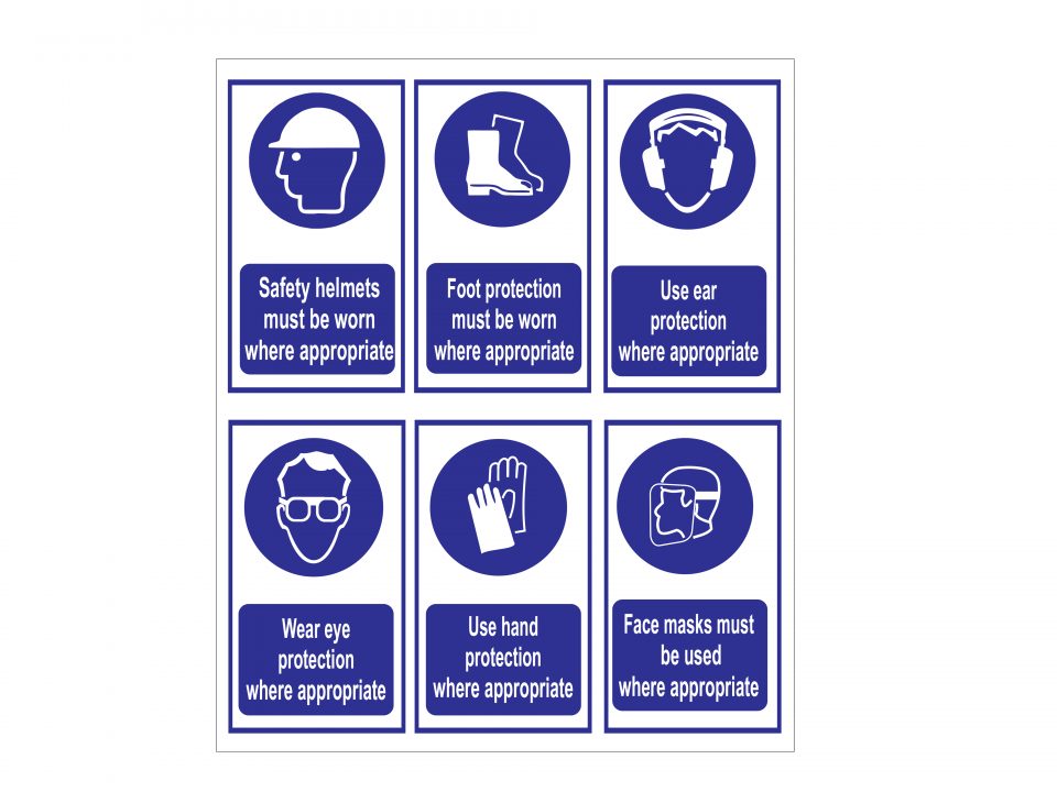 WAREHOUSE SAFETY SIGN