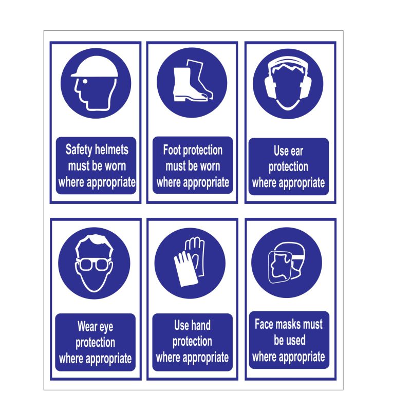 WAREHOUSE SAFETY SIGN
