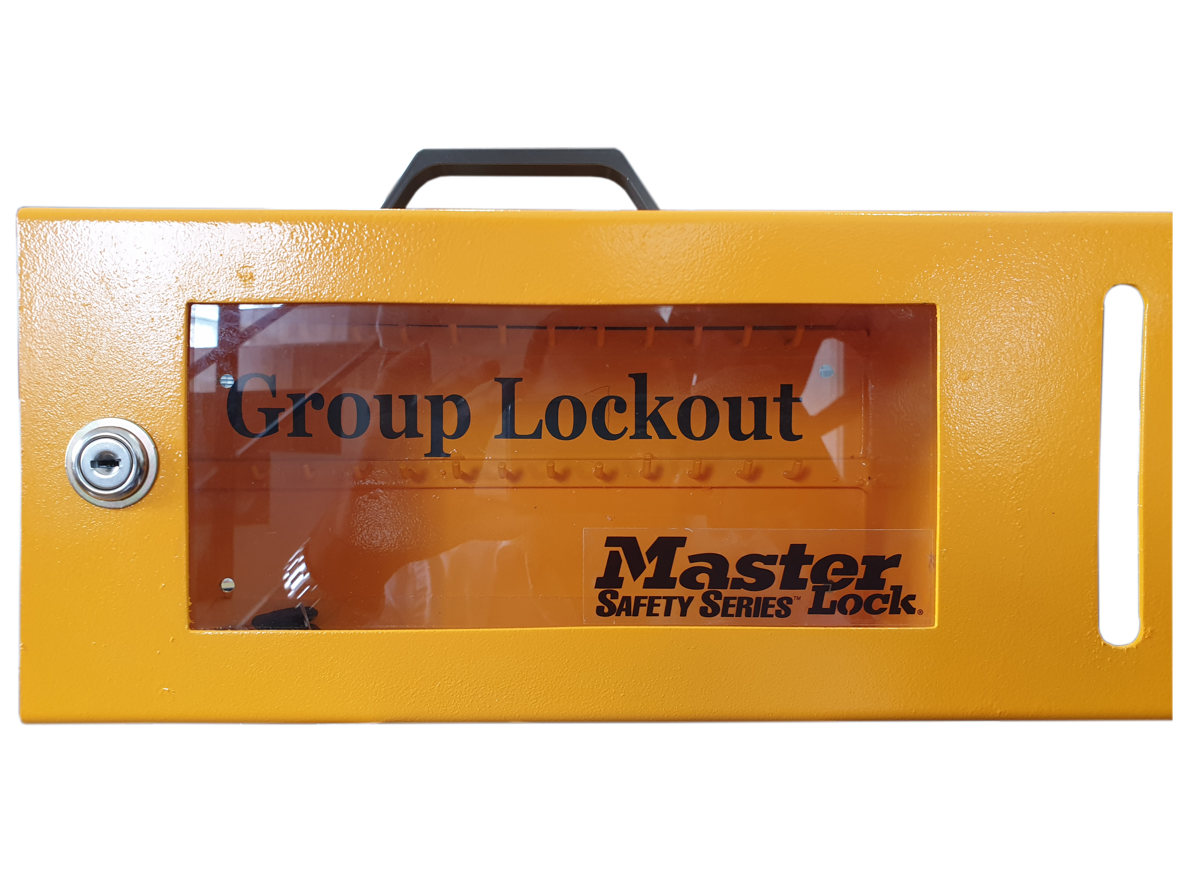 Master Lock WallMount Group Lock Box for Lockout Metal SafetyFirst