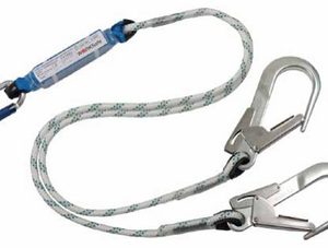 WORKSAFE® WSFBW200+LB122 ENERGY ABSORBER WITH DOUBLE ROPE SAFETY LANYARD