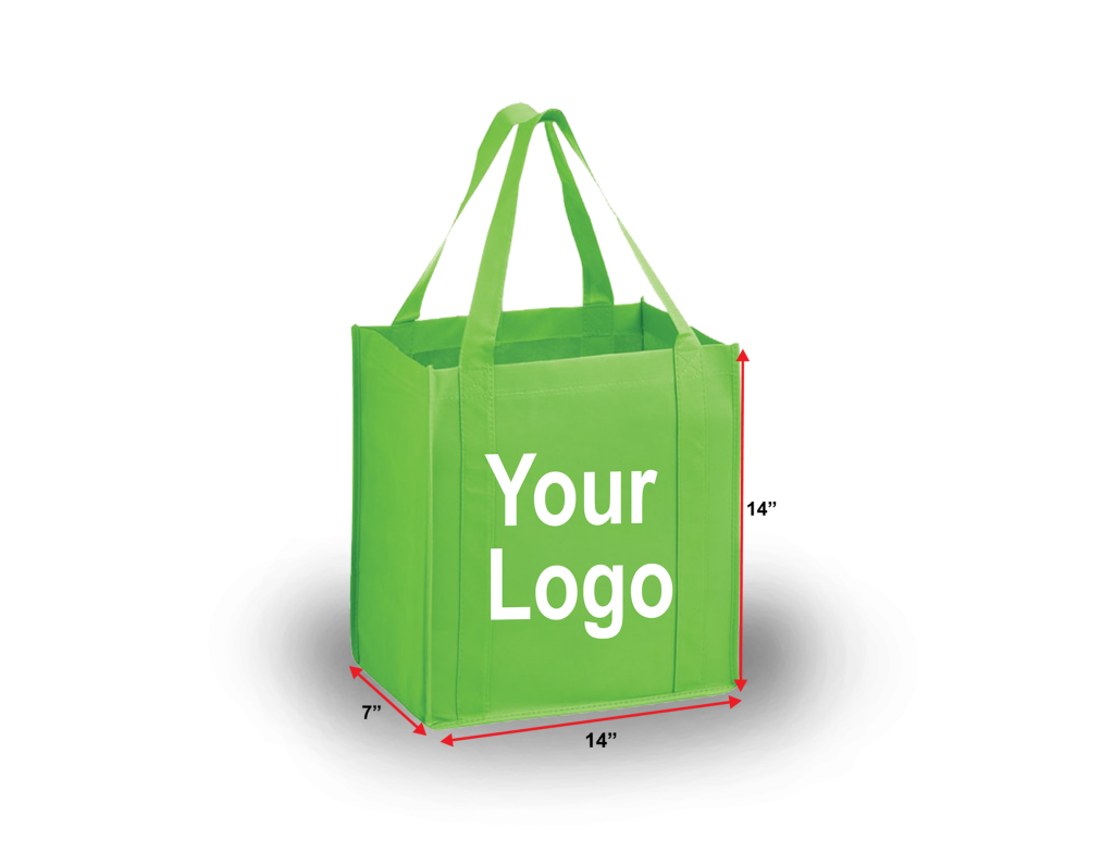 LOOP HANDLE BOX BAG – 14″ X 14″ X 7″
