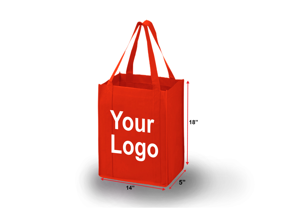 LOOP HANDLE BOX BAG – 14″ X 18″ X 5″