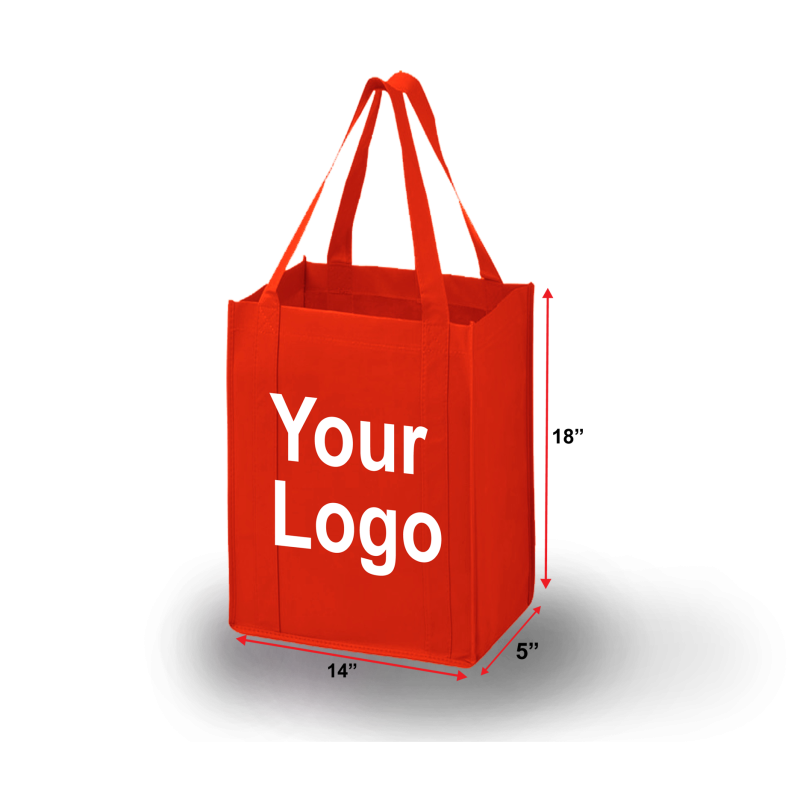 LOOP HANDLE BOX BAG – 14″ X 18″ X 5″