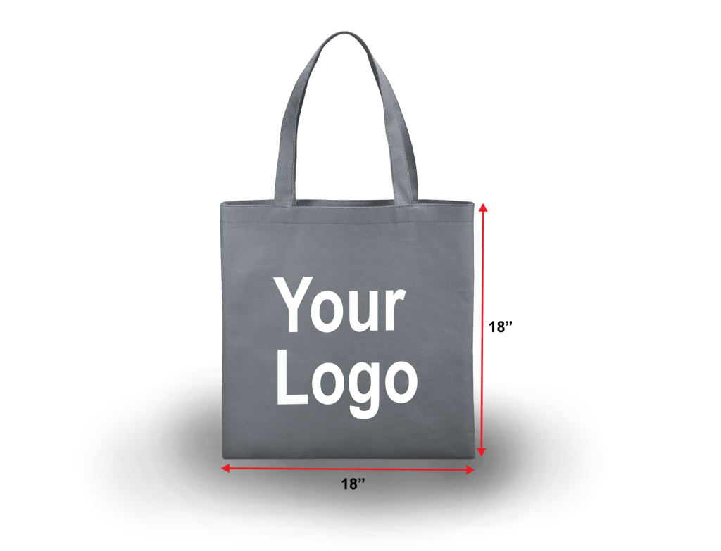 LOOP HANDLE FLAT BAG – 18″ X 18″