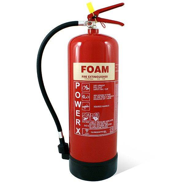 9L FOAM FIRE EXTINGUISHER SafetyFirst