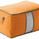 Non-Woven Fabric Clothes Storage Bag Living Room Fashion Clean And Tidy Convenience Storage Bags