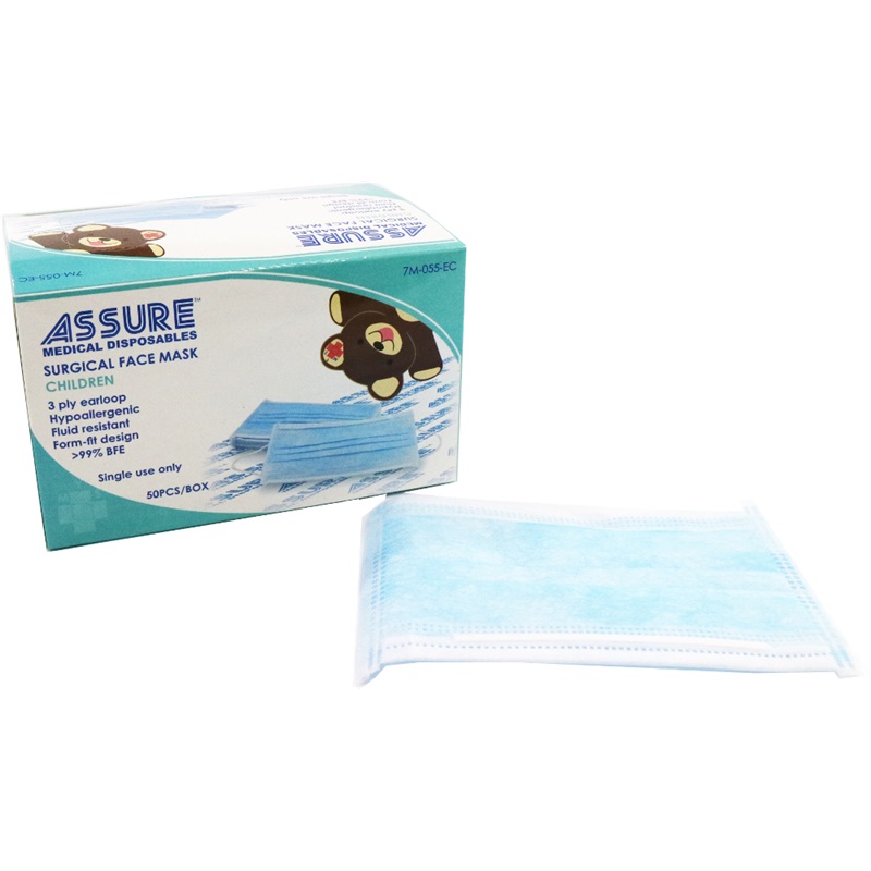 DISPOSABLE SURGICAL 3PLY FACE MASK FOR KIDS
