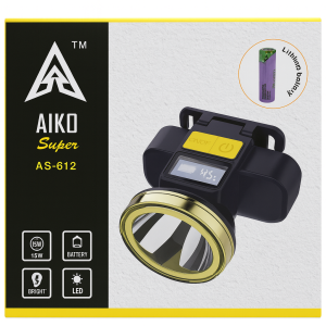 3W AIKO Super AS-612 Rechargeable LED Headlamp