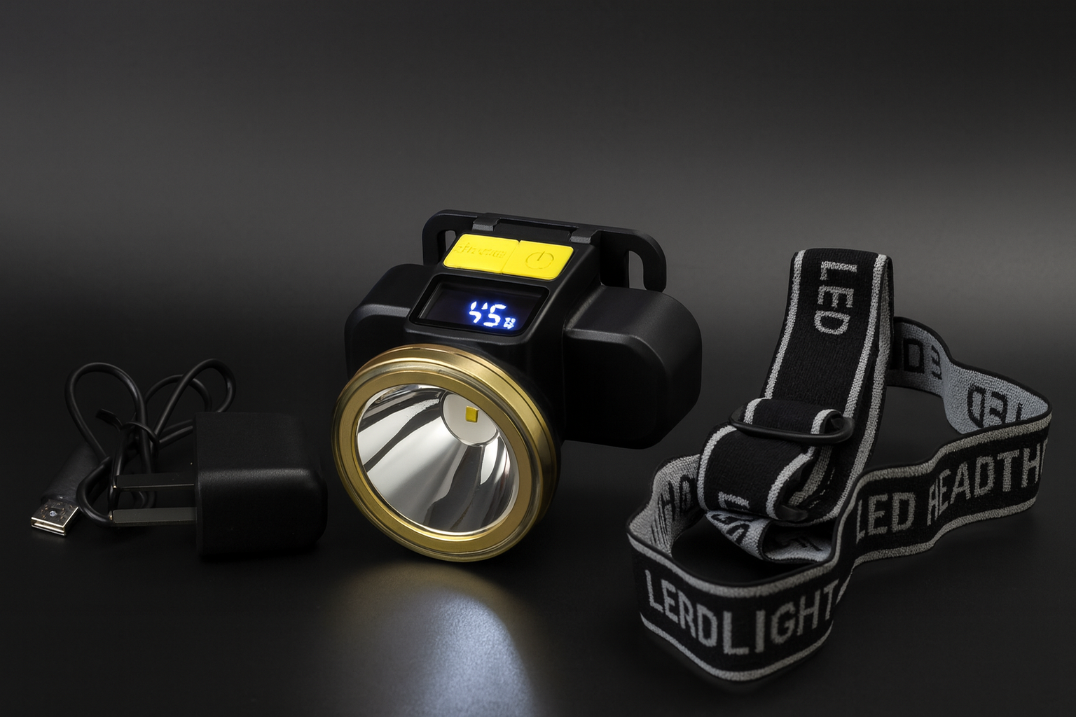 3W AIKO Super AS-612 Rechargeable LED Headlamp