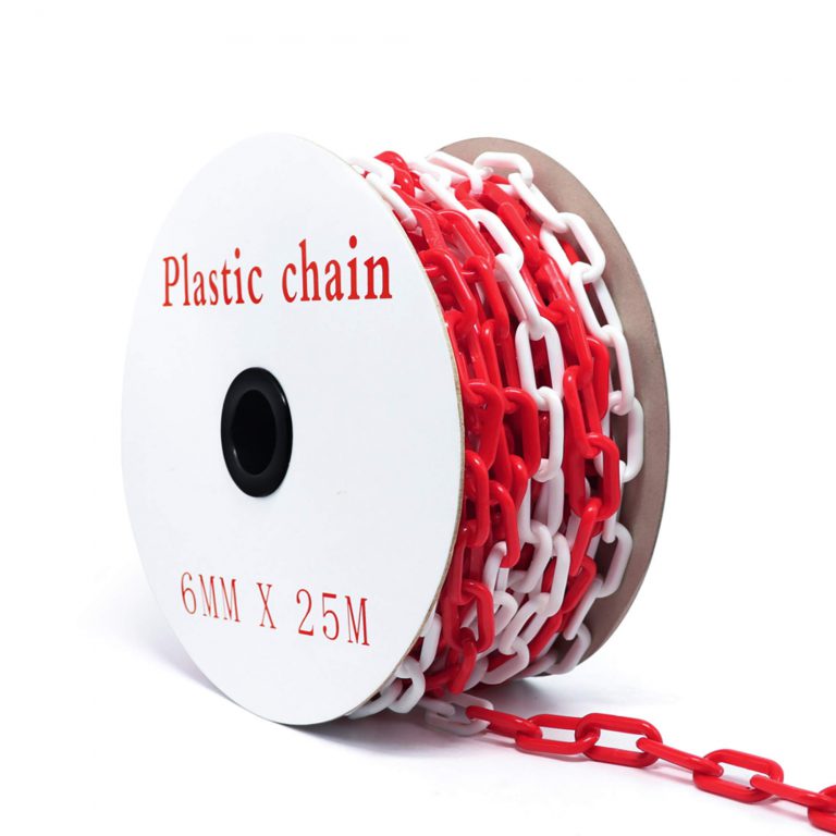 Plastic Chain Safety Barrier with Plastic Links Safety First