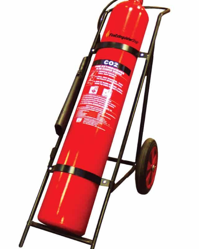 45KG CO2 FIRE EXTINGUISHER WITH TROLLEY