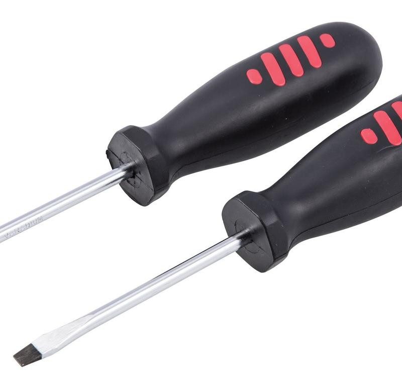 2 PCS HEAVY DUTY SCREW DRIVER SET
