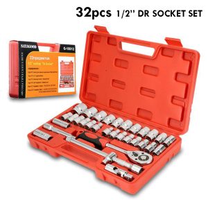 32 PCS 1/2″Dr. Socket Set German