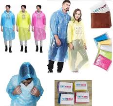 POLYETHYLENE DISPOSABLE POCKET RAINCOAT