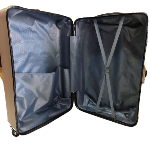3 PCS FULL SET ABS TRAVEL SUITCASE