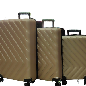 3 PCS FULL SET ABS TRAVEL SUITCASE