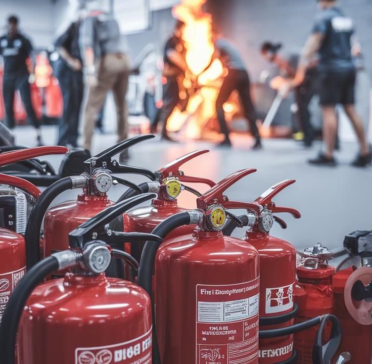 Fire extinguisher types, usage, and maintenance tips for home and business safety.