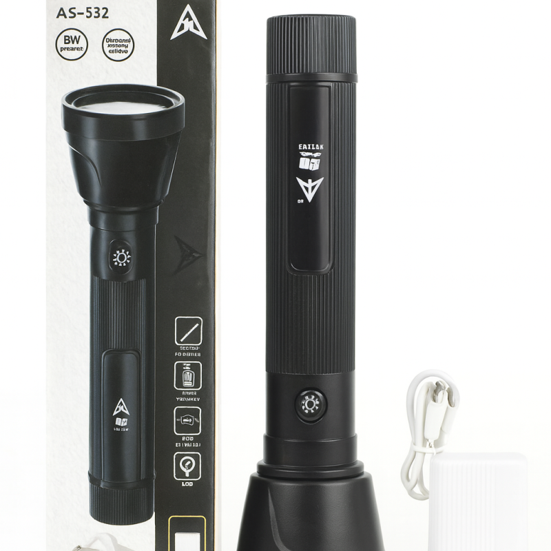 AIKO AS-532 – 5W Rechargeable LED Torch