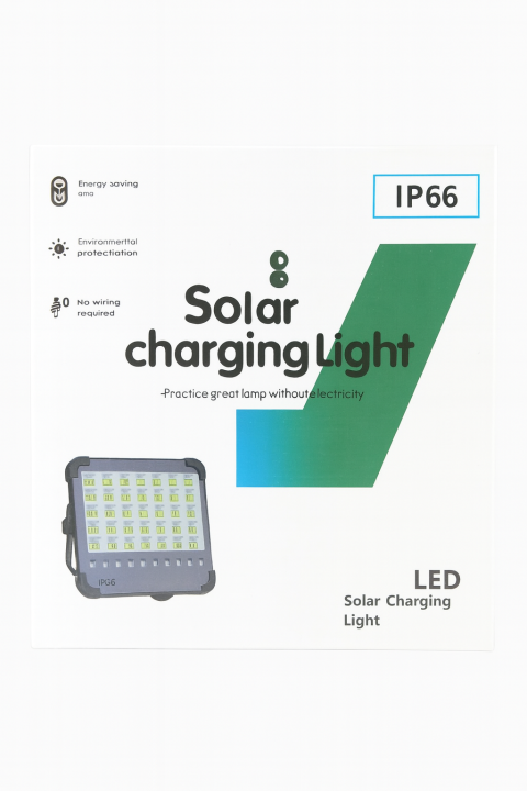 200 Watts Solar Charging LED Flood Light – IP66 Waterproof