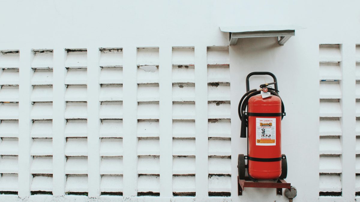 fire extinguisher in Commercial and Residential Buildings