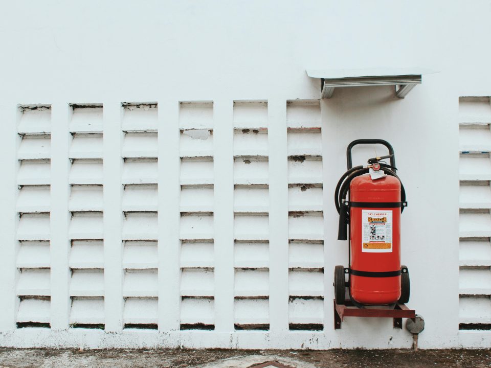 fire extinguisher in Commercial and Residential Buildings